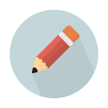 kalem simgesi, soyut vektör çizim