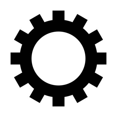 Sonsuz vidalı diş - Fix ve onarım, basit vektör çizim