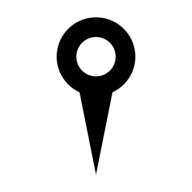 Hedef işaretleyicisi PIN, basit vektör çizim