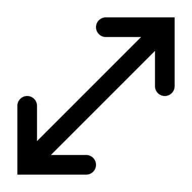 ok simgesine izole arka plan, soyut vektör çizim en üst düzeye çıkarmak