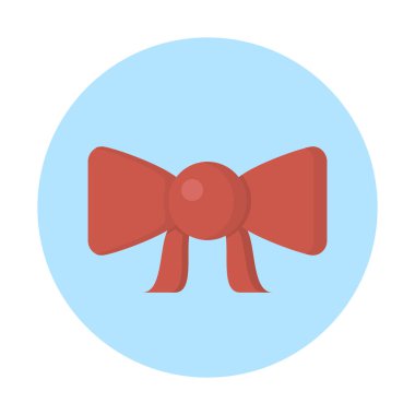 Papyon veya kravat simgesi, basit vektör çizim