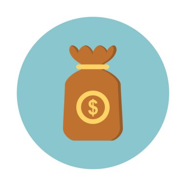 para çantası simgesini, basit vektör çizim