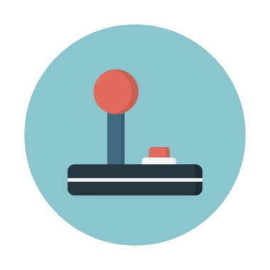 Video oyun denetleyicisi simgesi, basit vektör çizim