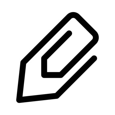 Office aksesuar simgesini, basit vektör çizim