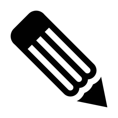 kurşun kalem simgesini kroki, vektör çizim soyut