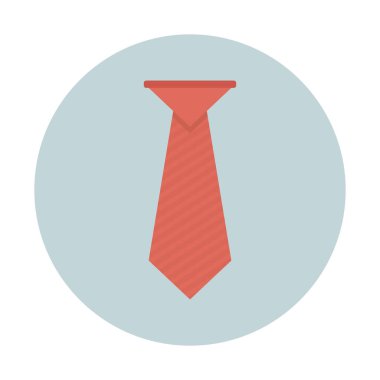 takım elbise ve kravat basit vektör görüntü