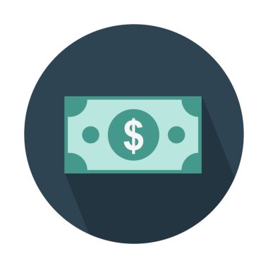 para doları, basit vektör çizim