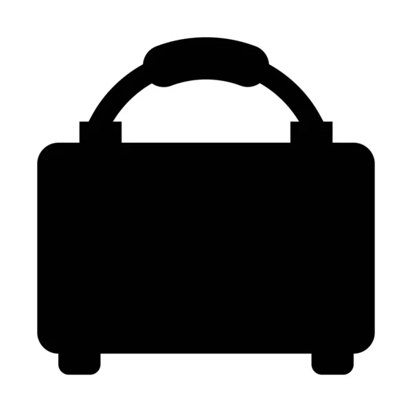 手荷物アイコン シンプルなベクター イラスト — ストックベクタ
