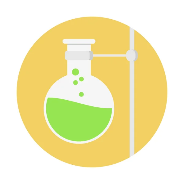 Bottom Flask Icon Simple Vector Illustration — Stock Vector