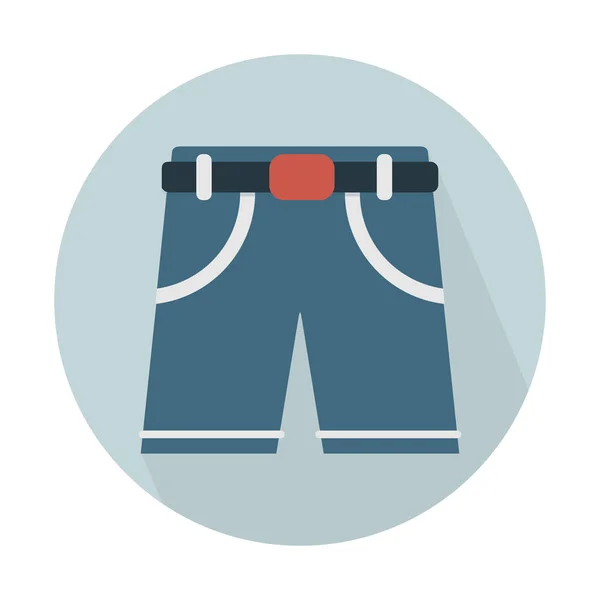 男子短裤图标 简单的矢量插图 — 图库矢量图片