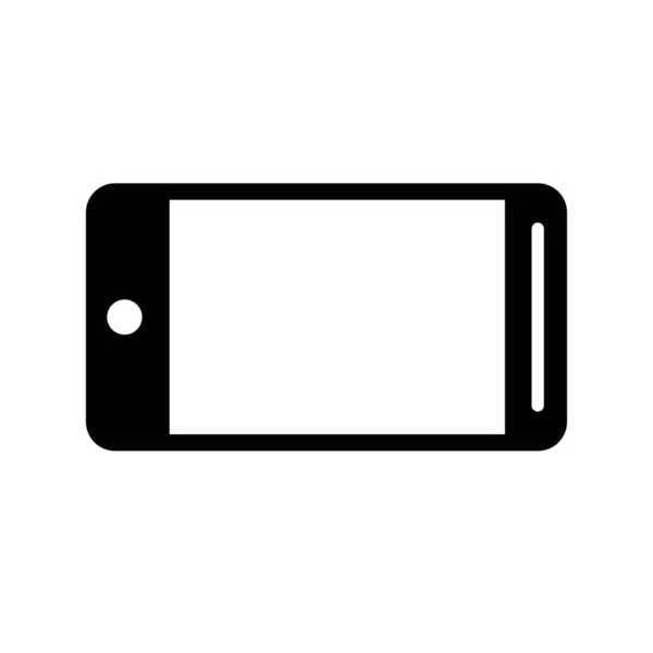 Smartphone Landschafts Symbol Einfache Vektorillustration — Stockvektor