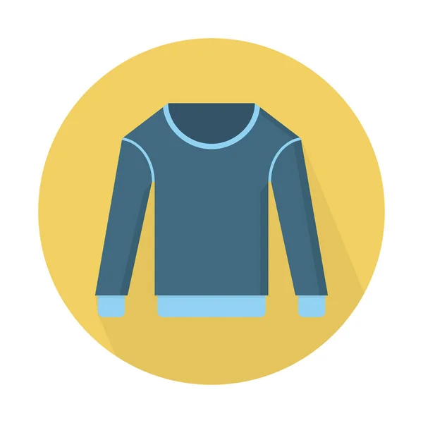 Blouse Vrouw Slijtage Pictogram Eenvoudige Vectorillustratie — Stockvector