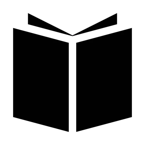 Icona Della Copertina Del Libro Dell Editore Semplice Illustrazione Vettoriale — Vettoriale Stock