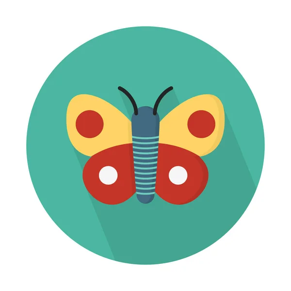 Butterfly Flying Insect Icon Simple Vector Illustration — Stock Vector