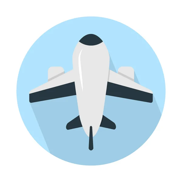 Icono Viaje Transporte Aéreo Ilustración Simple Vector — Vector de stock