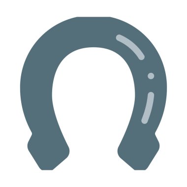 At Ayakkabı tek simgesi, basit vektör çizim 