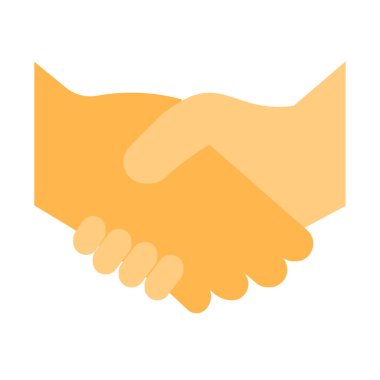 el sıkışma simgesi, basit vektör çizim