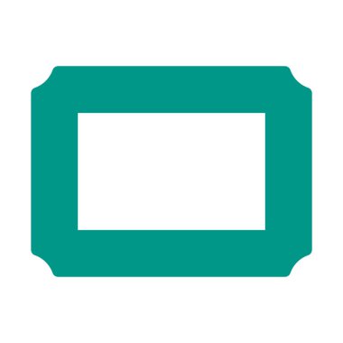 renk basit klasik çerçeve, basit vektör çizim