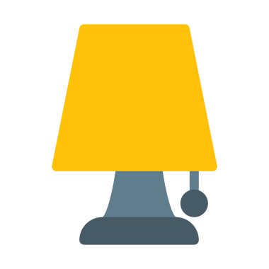 Oda iç lamba simgesi, basit vektör çizim