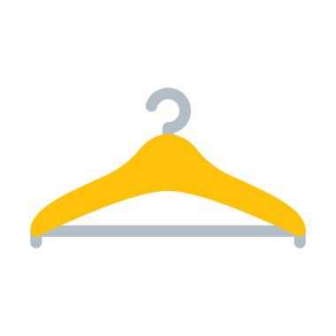 Bez askı aksesuarları simgesi, basit vektör çizim