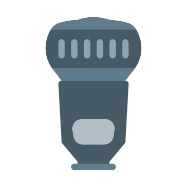 Dış kamera Flash simgesi, basit vektör çizim