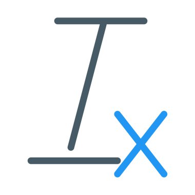 NET biçimlendirme stil ikonu, basit vektör çizim