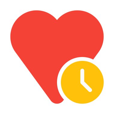 Yükleme favori sembol simge, basit vektör çizim