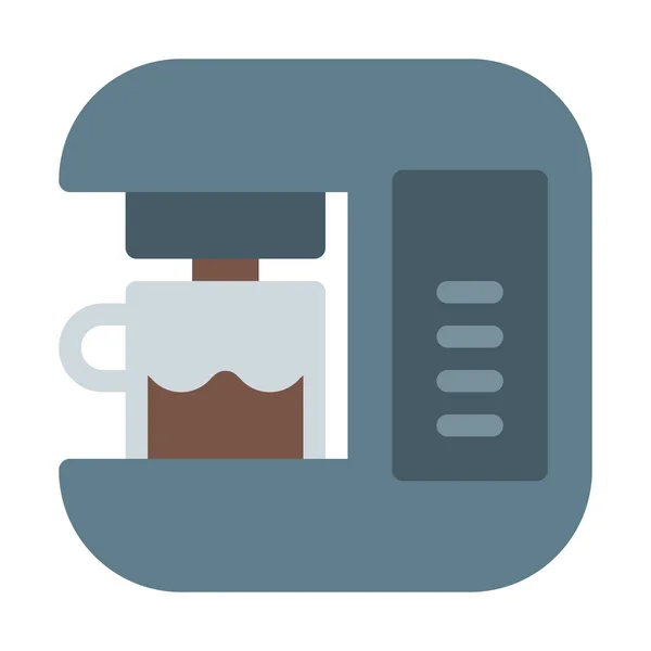 Espressomaschine Symbol Einfache Vektorillustration — Stockvektor