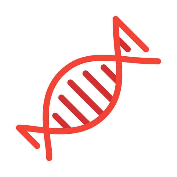 Dna の遺伝シーケンス アイコン シンプルなベクター イラスト — ストックベクタ