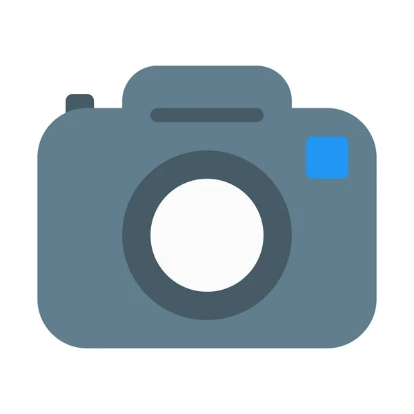 Portable Photo Camera Icon Simple Vector Illustration — Stock Vector