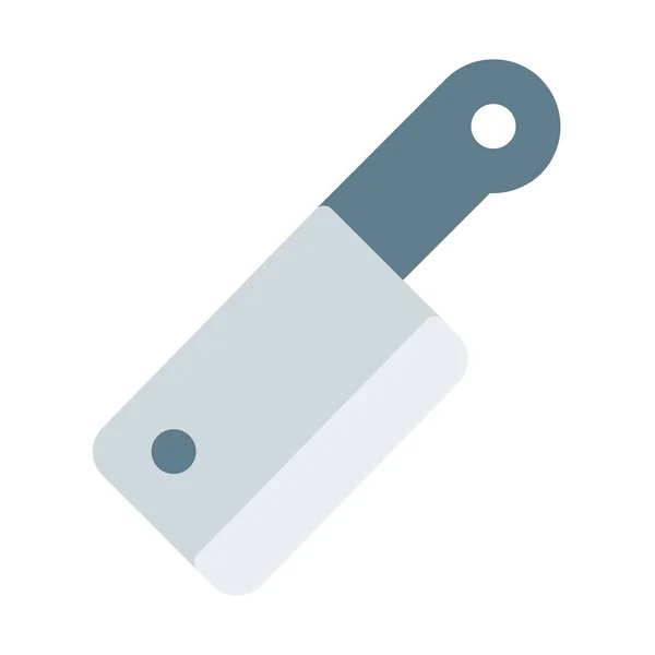 Spaltfleischmesser Symbol Einfache Vektorillustration — Stockvektor