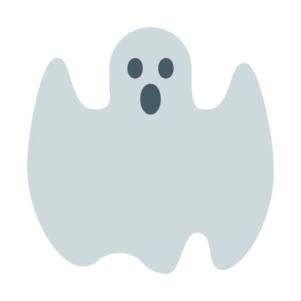 Icono Fantasma Ilustración Vectorial Simple — Vector de stock