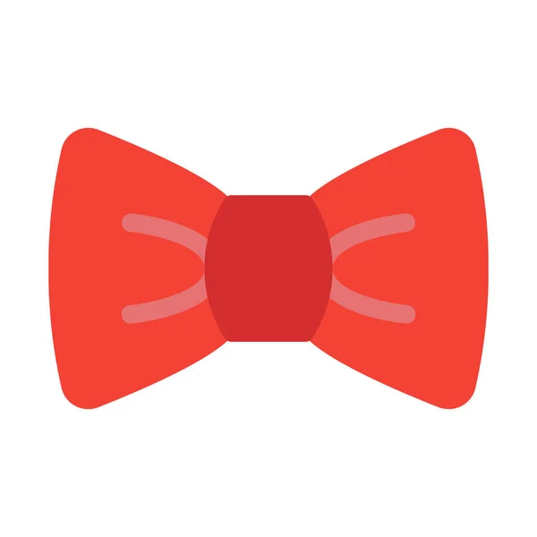 Bow Tie Neck Desgaste Ícone Ilustração Vetorial Simples —  Vetores de Stock