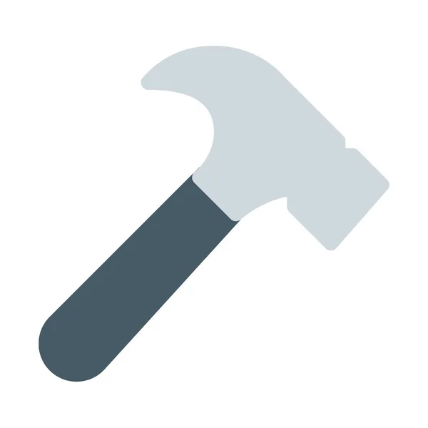Hammer Repair Tool Icona Semplice Illustrazione Vettoriale — Vettoriale Stock