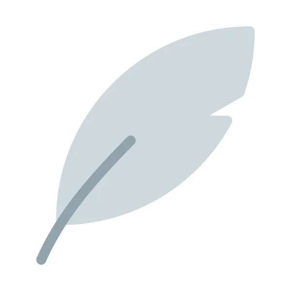 Federstift Symbol Einfache Vektorillustration — Stockvektor