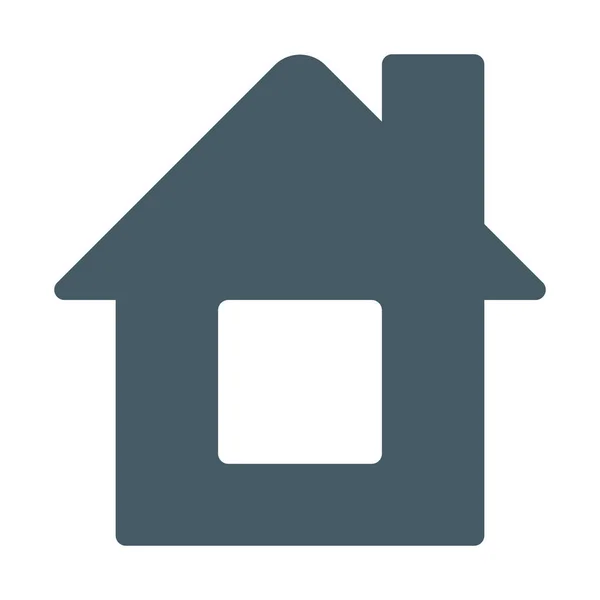 Home Oder Homepage Symbol Einfache Vektorillustration — Stockvektor
