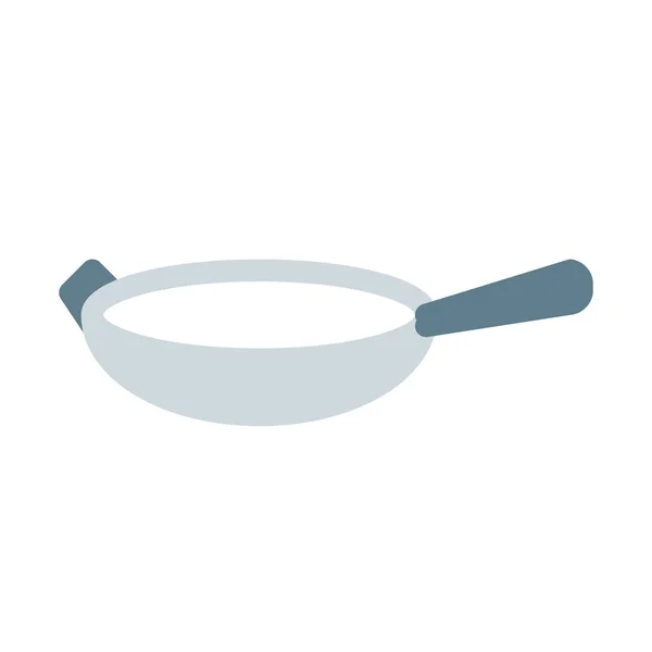 Іконка Сковороди Або Сковороди Проста Векторна Ілюстрація — стоковий вектор