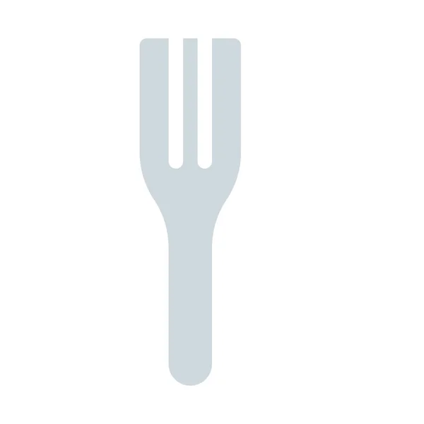 Kitchen Fork Utensil Icon Simple Vector Illustration — Stock Vector