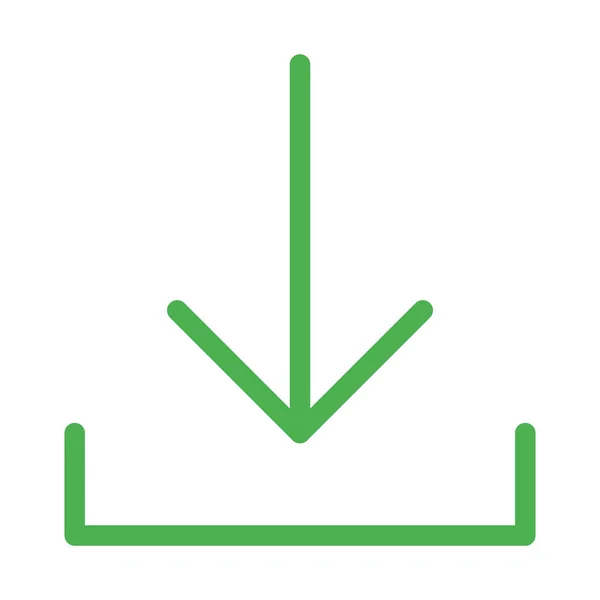 下载签名箭头图标 简单的矢量插图 — 图库矢量图片