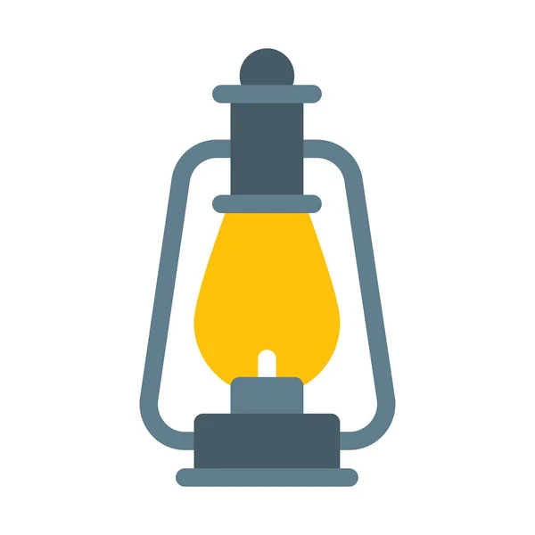 Kerosene Lamps Ізольована Ікона Проста Векторні Ілюстрації — стоковий вектор