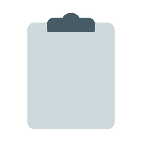 Clipboard Task Management Symbol Einfache Vektorillustration — Stockvektor