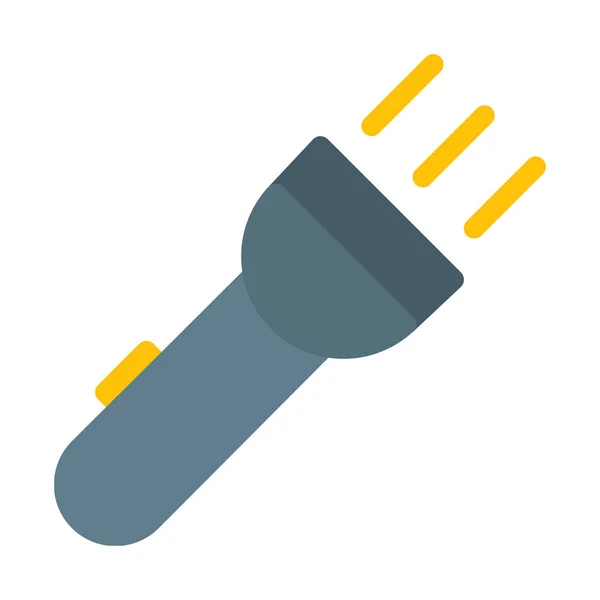 Handy Flash Light Icon Simple Vector Illustration — Stock Vector