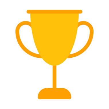 Kupası simgesi, basit vektör çizim