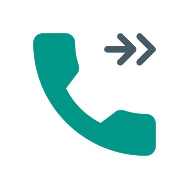 Arama ileri ok simgesi, basit vektör çizim