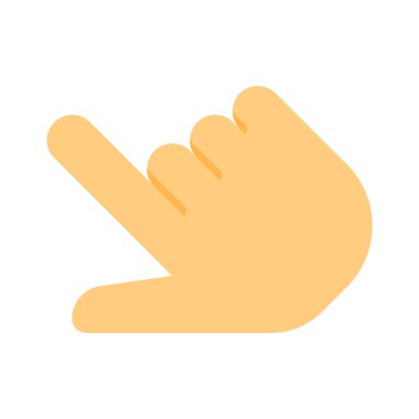 Yakınlaştır hareketle kontrolü simgesini, basit vektör çizim