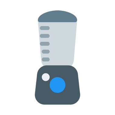 Blender veya değirmeni simgesi, basit vektör çizim