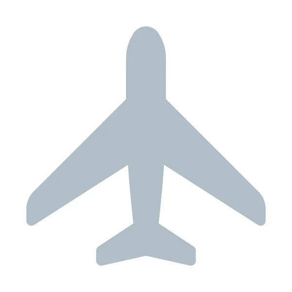 Flugzeug Symbol Einfache Vektorillustration — Stockvektor