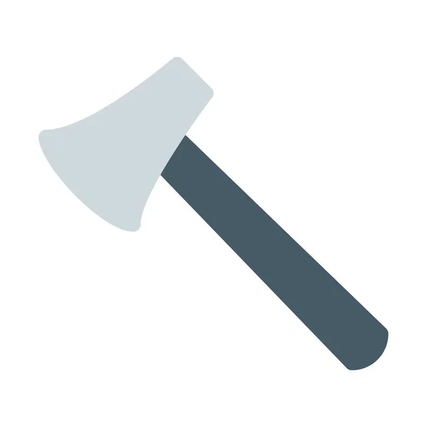 Axe Cutting Tool Icon Simple Vector Illustration — Stock Vector