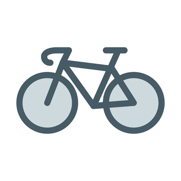 Vandring Cykeltur Ikon Enkla Vektorillustration — Stock vektor