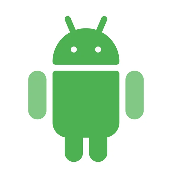 Icono Android Ilustración Vector Simple — Archivo Imágenes Vectoriales